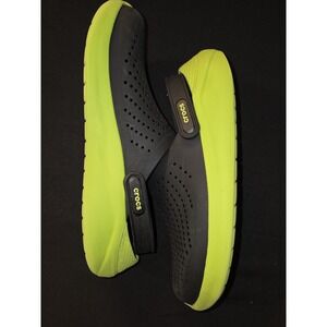 Crocs LiteRide Unisex US M7/W9 Clog Lime Green Round Toe Casual Slip-On Shoes